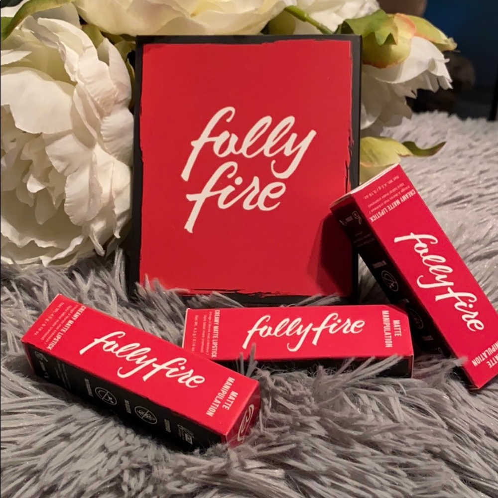Fully fire matte lipstick